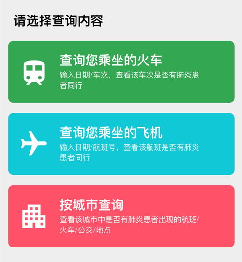 會(huì)員服務(wù)丨新型肺炎確診患者相同行程查詢工具 您的健康守護(hù)助手